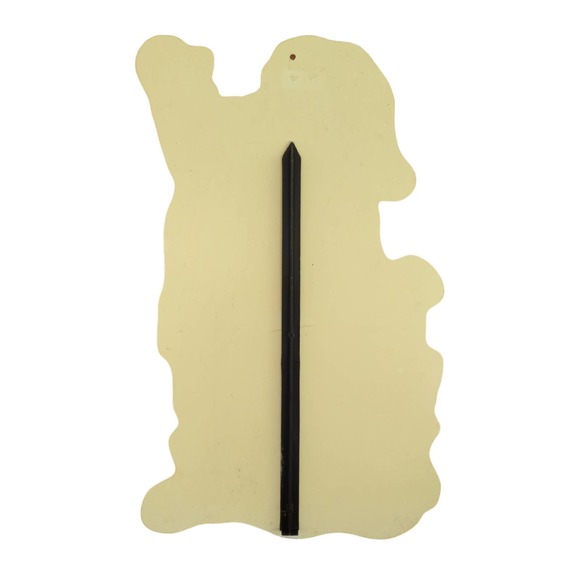 Vintage 2000 Christmas Santa Claus Yard Sign by Yard Art Impact Plastics - Picture 2 of 7